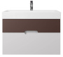Тумба под раковину Creto Malibu Chocolate Soft 80
