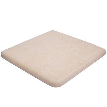 Ступень угловая CARTABON STONE CREAM 33х33х4, Stone Ступень угловая CARTABON STONE CREAM 33х33х4, Stone