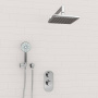 A16028 Thermo Встраиваемый комплект для душа с верхней душевой насадкой и лейкой