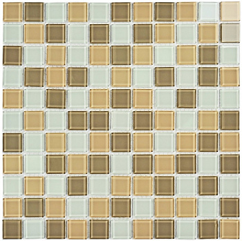 Мозаика 00-00000168 Raf Coffee (30см*30см*4мм) (17шт/1,53м2) стекло, м2