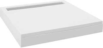 Душевой поддон Aquanet Stone Lite GB1000S 100x100 (с ножками и панелью)
