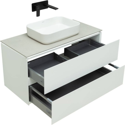 Тумба под раковину Allen Brau Infinity 100 1.21003.WM белый матовый