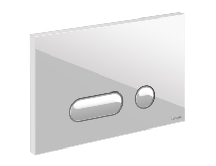 Клавиша смыва Cersanit Intera P-BU-INT_Wh Белая, Пластик