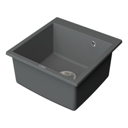 Мойка кухонная Point Арбель 51 PN3001AL, серый