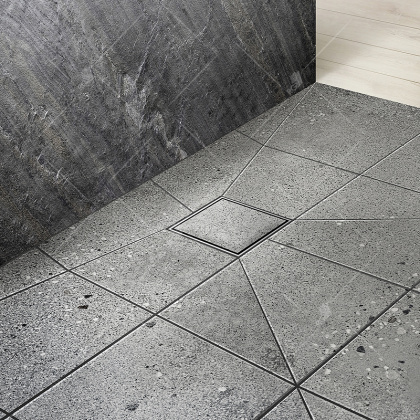 Душевой трап RGW Shower Drain SDR-11 Q 21211130-02 с решеткой под плитку