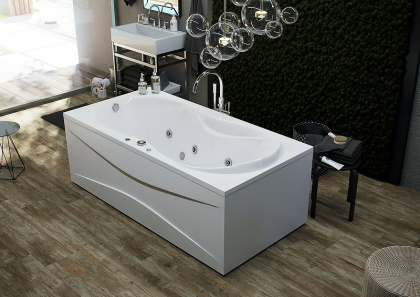 Акриловая ванна Акватек Мартиника 180х90 MAR180-0000053