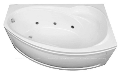 Акриловая ванна Aquanet Jersey 170х90 R 203989 Акриловая ванна Aquanet Jersey 170х90 R 203989