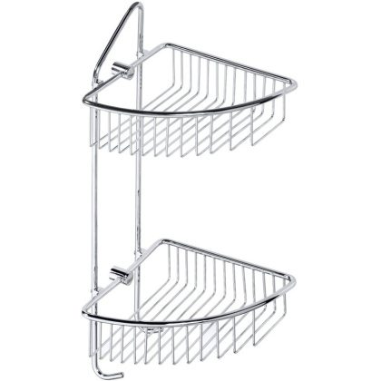 Двойная полочка для мыла угловая - мыльница
