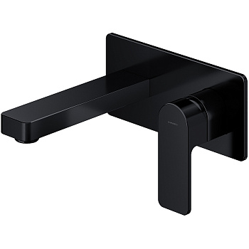 Смеситель для умывальника скрытого монтажа OMNIRES BARETTI BA7815BL (черный BLM)