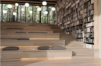 Керамогранит Kerama Marazzi Подступенок Про Вуд беж светлый 10,7х119,5