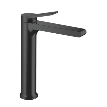 Смеситель для раковины латунь, черный S8311H