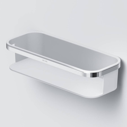 Корзина для душа Func прямая, 7х30х12,3 см, белая, A8F53100