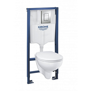 Унитаз с инсталляцией Grohe Solido Compact 39586000 Унитаз с инсталляцией Grohe Solido Compact 39586000