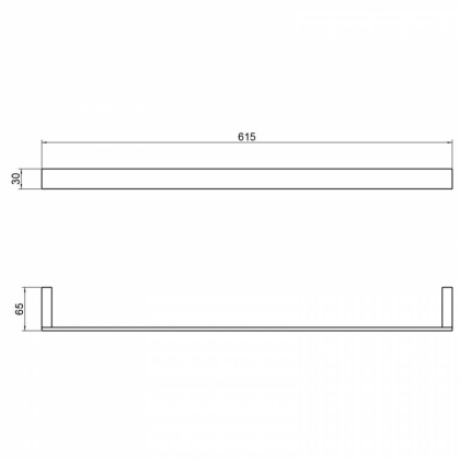 Полотенцедержатель Timo Petruma 15253/00 хром