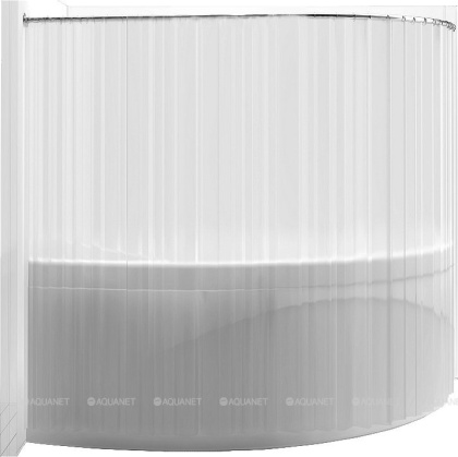 Карниз для ванны Aquanet Jersey полукруглый 170х90 Карниз для ванны Aquanet Jersey полукруглый 170х90