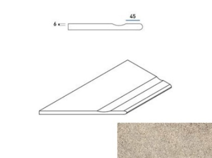 Дезерт Борт.30X60 С Выемкой Закруг.Лев