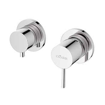 LEAF-VDIM3-L-GM Встраиваемый однорычажный смеситель на 3 выхода, исполнение Gunmetal PVD LEAF-VDIM3-L-GM Встраиваемый однорычажный смеситель на 3 выхода, исполнение Gunmetal PVD
