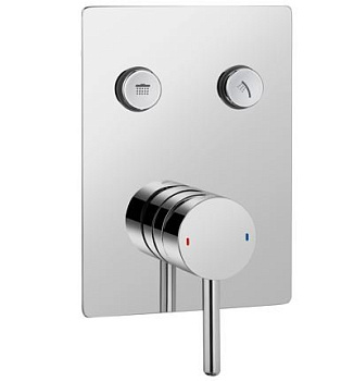 Смеситель для душа скрытого монтажа OMNIRES Y Y1235GCCR (хром) Смеситель для душа скрытого монтажа OMNIRES Y Y1235GCCR (хром)