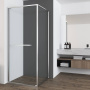 Душевой уголок Tesi VSRW-7TS9090CL, 900*900, хром, стекло прозрачное