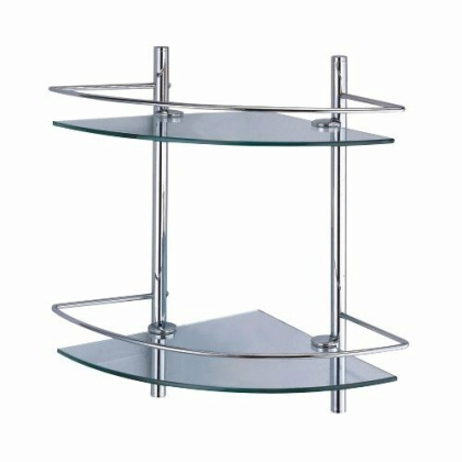 K-3122 Полка стеклянная двойная K-3122 Полка стеклянная двойная