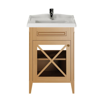 Тумба под раковину Creto Vetra 60, цвет орех