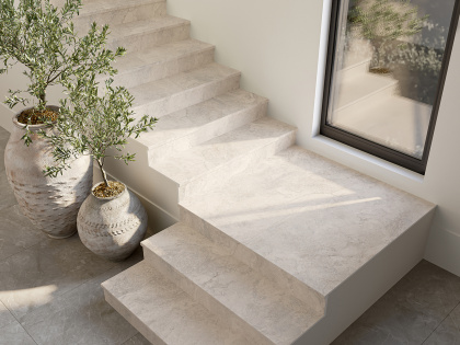 Керамогранит TRAVERTINE GREY 1600х3200х12мм MATT CARVING