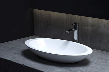 Раковина Salini S-Stone Callista 57 см 1101202SMRF, матовая