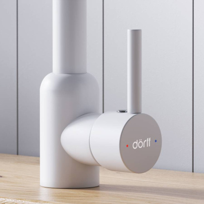 D3007033 Logic кухонный смеситель поворотный, белый D3007033 Logic кухонный смеситель поворотный, белый