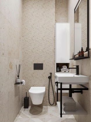 Декор 1 мозаичный MBD013 Про Лаймстоун Антика бежевый матовый 30см*32см*9мм (1уп/5шт/)., шт