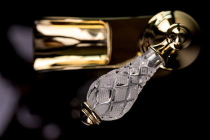 Смеситель для ванны VOGUE CRYSTAL, бронза_Комплект