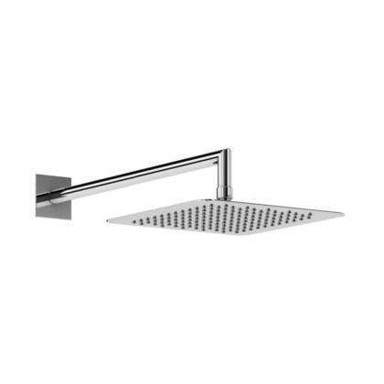 PORTA-TDDQ-30-SS Верхний душ квадратный 300x300 мм с изливом 350 мм Исполнение: Sunset 