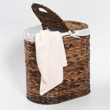 Dill WB-611-L Плетеная корзина для белья с крышкой