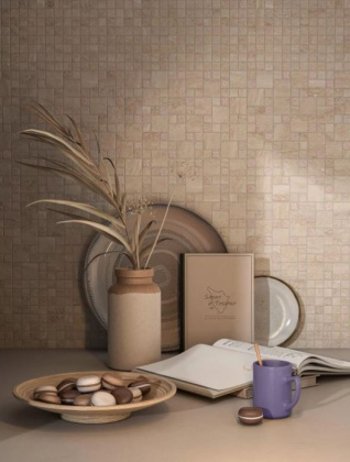 Декор 4 мозаичный MBD008 Риальто Антика бежевый матовый 30см*30см*9мм (1уп/6шт/)., шт
