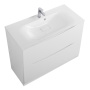 Тумба с раковиной напольная BelBagno MARINO 100 Bianco Lucido Тумба с раковиной напольная BelBagno MARINO 100 Bianco Lucido
