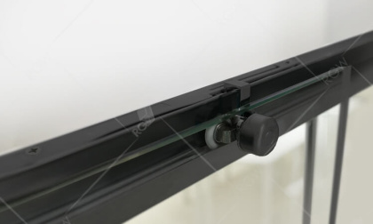 Душевая перегородка RGW Walk In WA-13B 150 34101315-14 профиль Черный стекло прозрачное