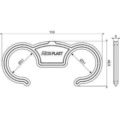Держатель гибкого соединения