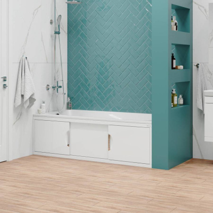 Экран под ванну Onika Лагуна 150 белый Экран под ванну Onika Лагуна 150 белый