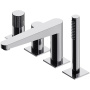 Смеситель на борт ванны OMNIRES CONTOUR CT8032CR (хром) Смеситель на борт ванны OMNIRES CONTOUR CT8032CR (хром)