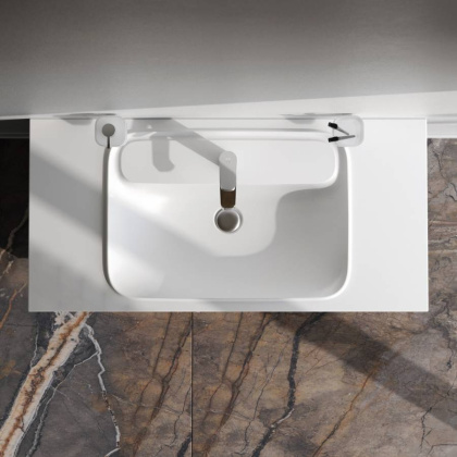 База под раковину с 2 ящиками, 68,5х100,2х48,9 см, белая, M8FFUX1002WM