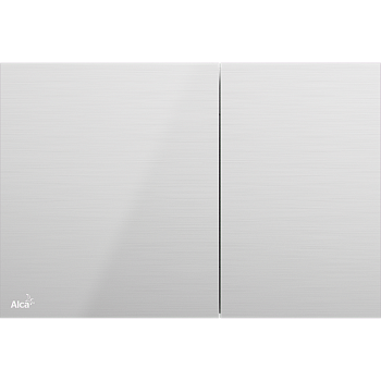 Кнопка управления для скрытых систем инсталляции, нержавеющая сталь-полумат 