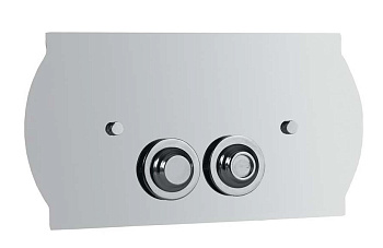 Кнопка для инсталляции, латунь CHROMO