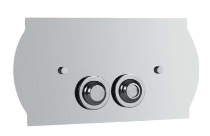 Кнопка для инсталляции, латунь CHROMO