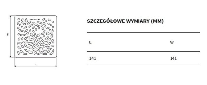 Крышка для поддона EXCELLENT Arda (белая) Крышка для поддона EXCELLENT Arda (белая)