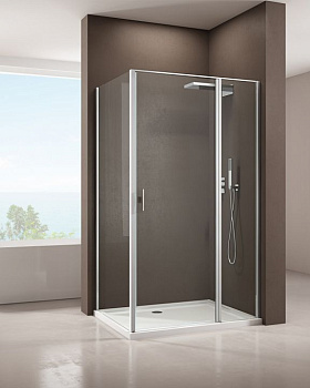 Душевой уголок Allen Brau Priority 140x100 3.31010.00 + 3.31019.00 хром