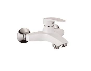 Смеситель для ванны латунь, белый S5002F Смеситель для ванны латунь, белый S5002F