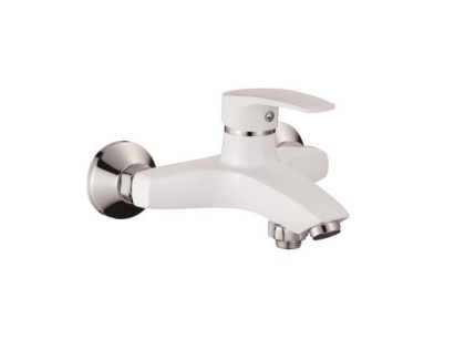 Смеситель для ванны латунь, белый S5002F Смеситель для ванны латунь, белый S5002F