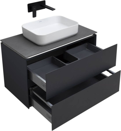 Тумба под раковину Allen Brau Infinity 85 1.21001.AM антрацит матовый