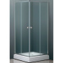 Душевой уголок RGW Dolphin TN-206-J 90x90 28912699-101 профиль Хром стекло рифленое