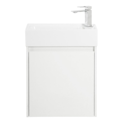 Тумба с раковиной подвесная BelBagno KRAFT MINI 50 Pino Pasadena правосторонняя, раковина белая Тумба с раковиной подвесная BelBagno KRAFT MINI 50 Pino Pasadena правосторонняя, раковина белая