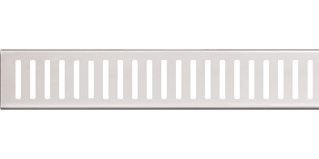 Решетка для дренажного желоба 75 мм, оцинкованная сталь